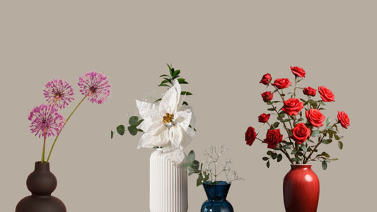 luxury flower vase