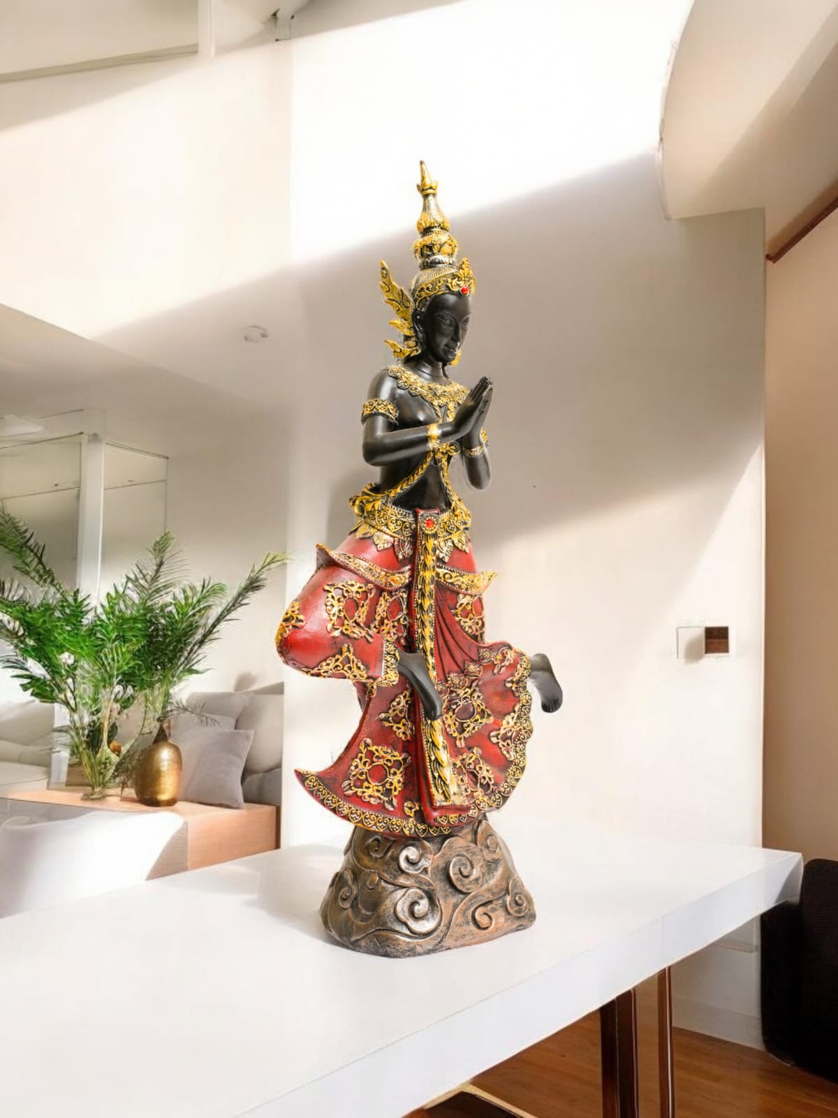 Divine Grace Thai Deity Sculpture