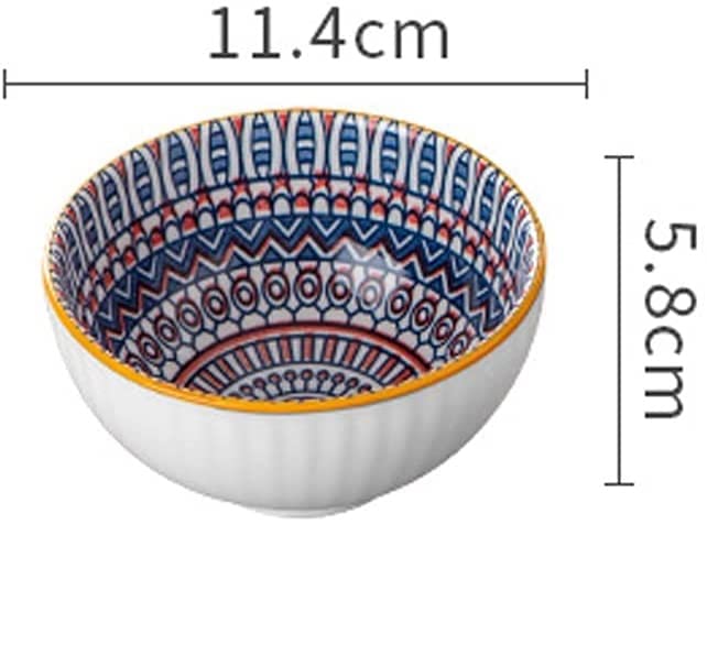 Bowls Set for Cereal, Soup, Salad and Pasta (Pack of 4)