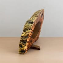 Cedar Wood Table Clock