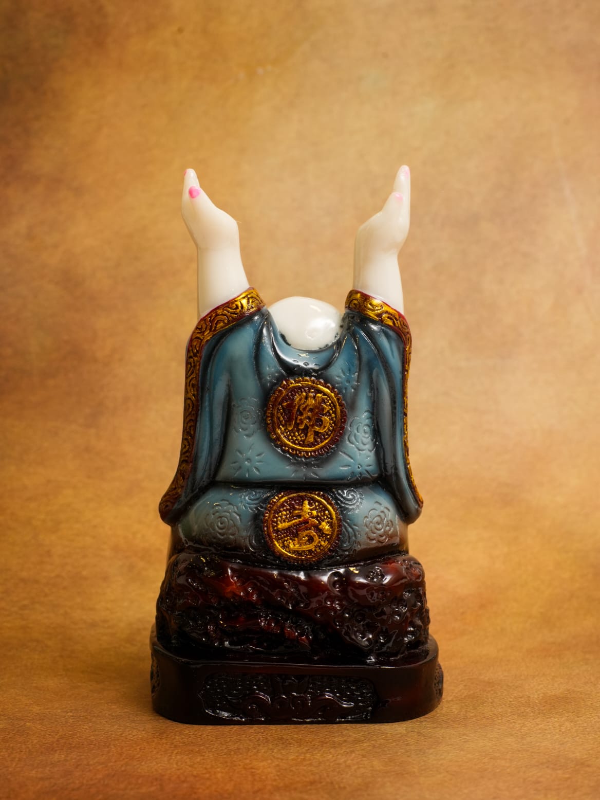 PROSPERITY'S GUARDIAN – EXQUISITE LAUGHING BUDDHA FIGURINE