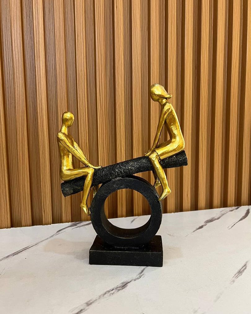 Rock Climbing Men Motivational Sculpture Table Decor