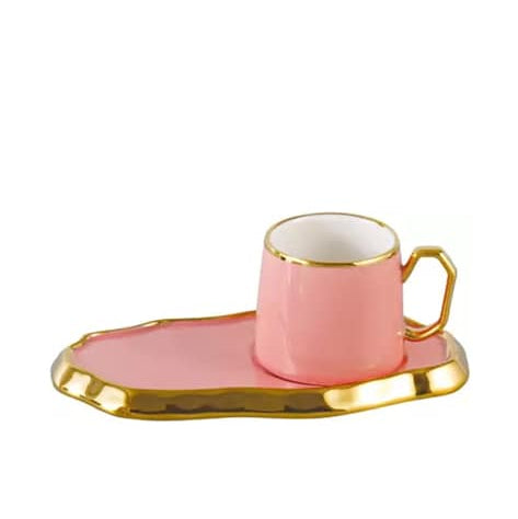 Ceramic Cup & Saucer Set