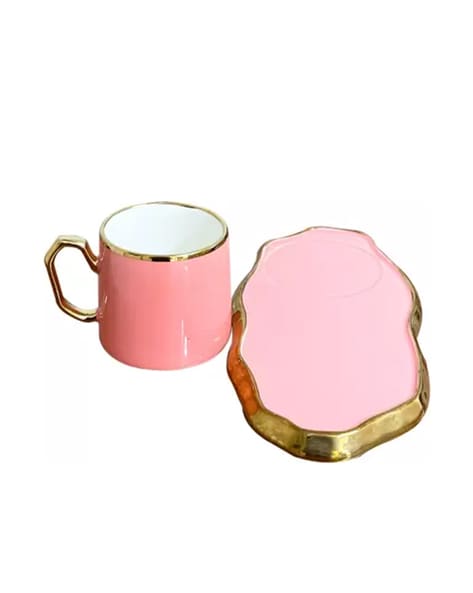 Ceramic Cup & Saucer Set