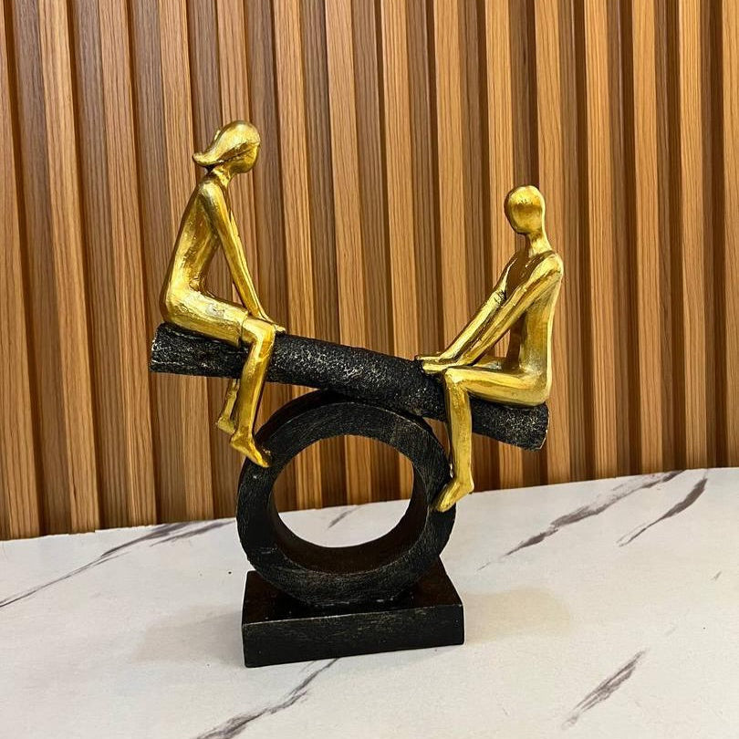 Rock Climbing Men Motivational Sculpture Table Decor