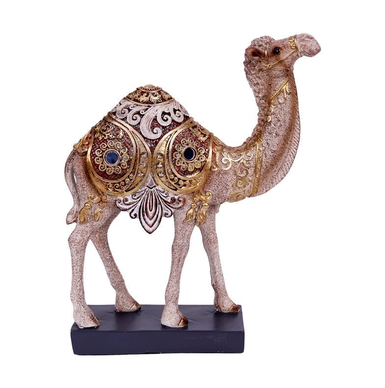 ORNATE DECORATIVE CAMEL FIGURINE