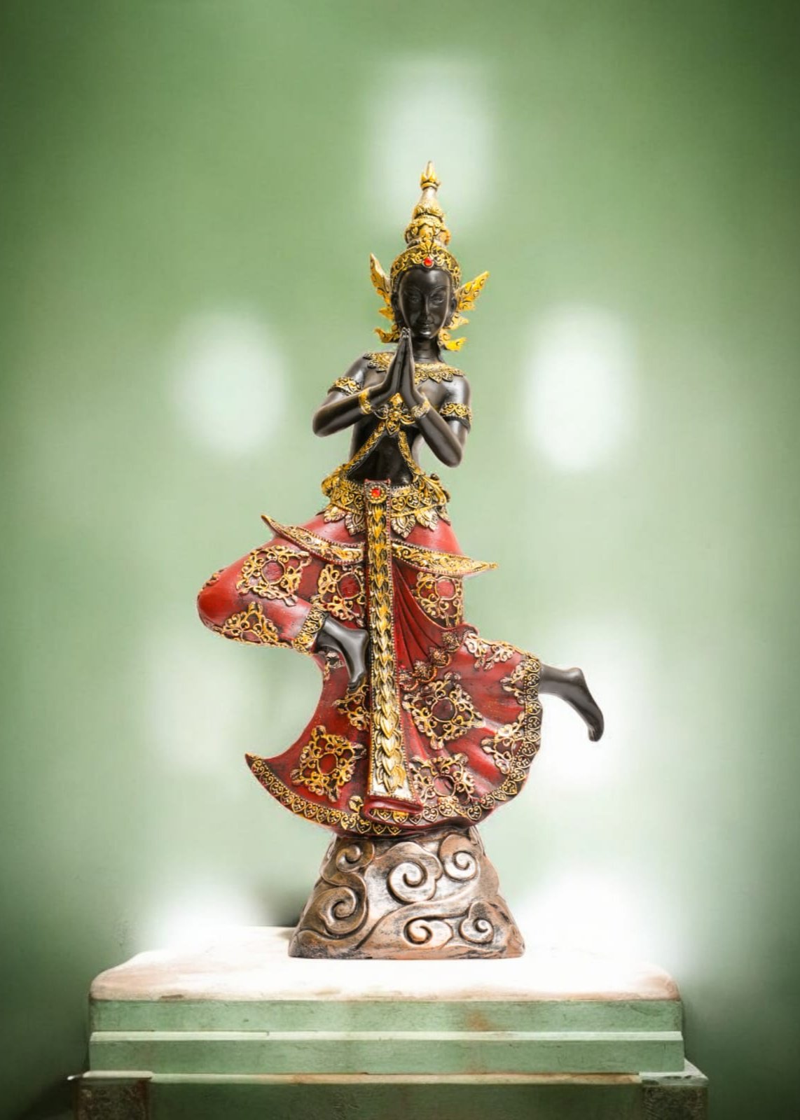 Divine Grace Thai Deity Sculpture