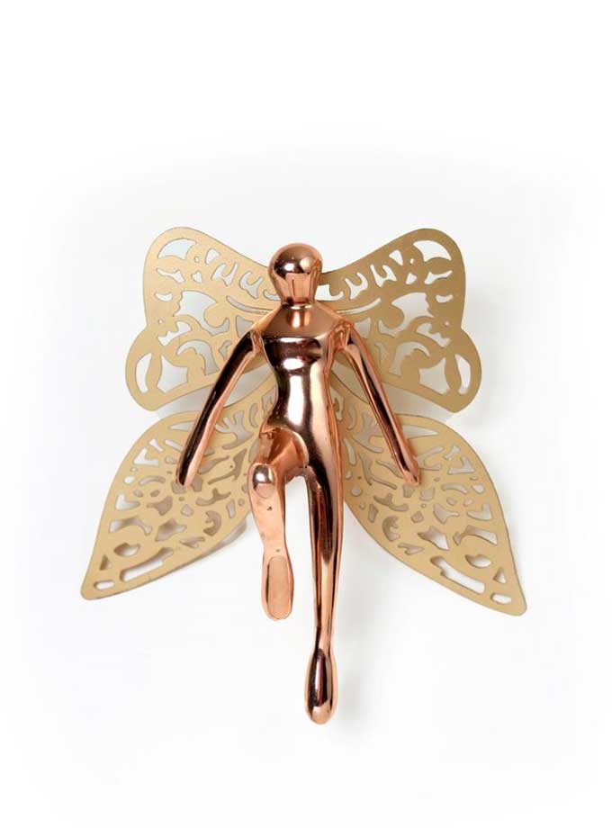 Butterfly Man Wall-Hanging Set of 2