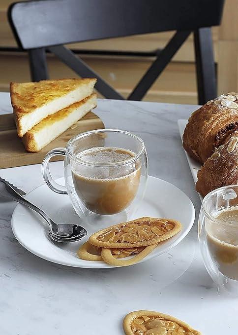 Double-Walled Glass Tea Cup