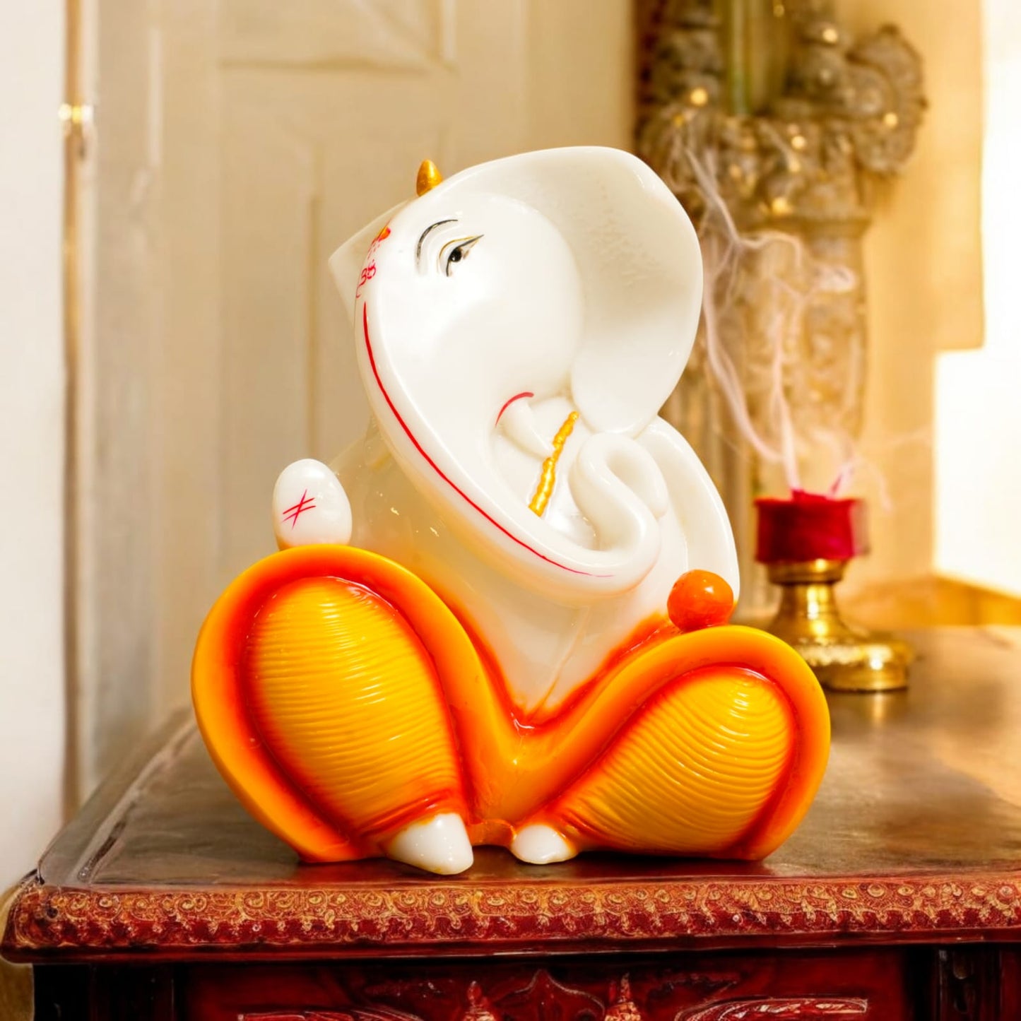 Handcrafted Ceramic Ganesha Statue