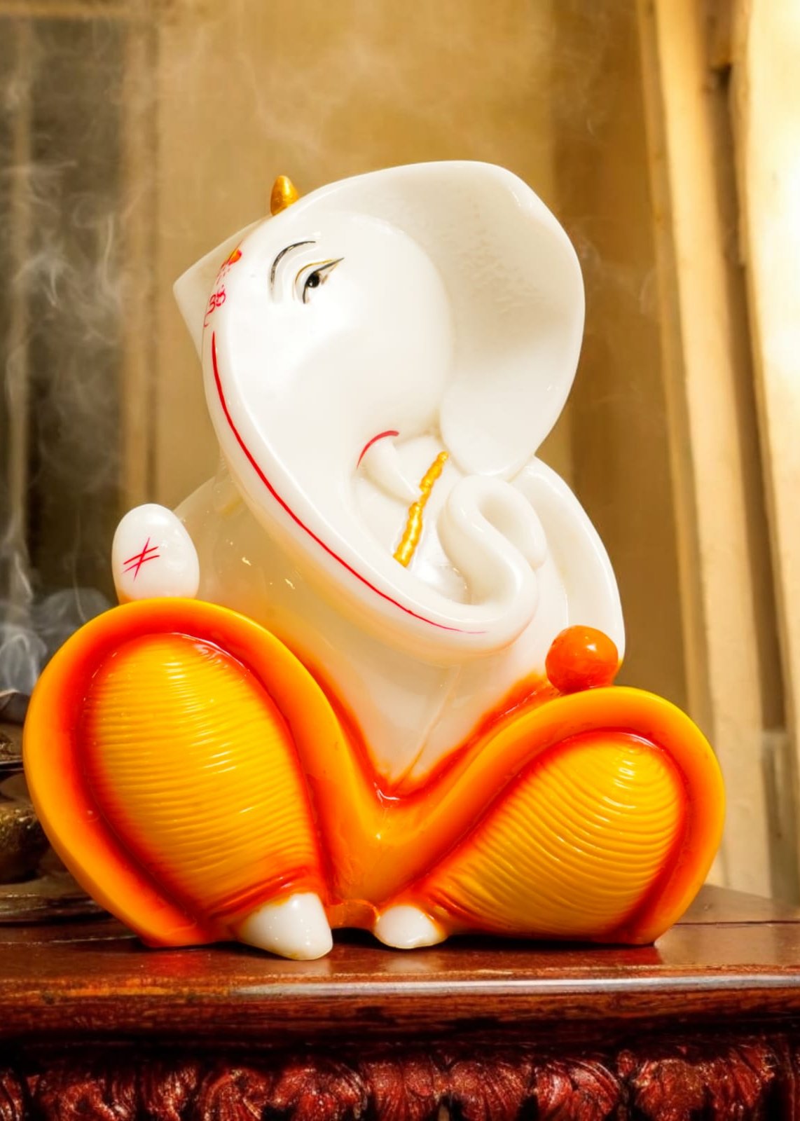 Handcrafted Ceramic Ganesha Statue