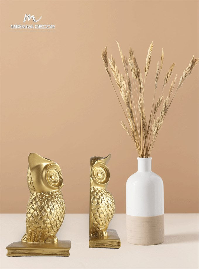Owl Bookend - Guardians of Knowledge