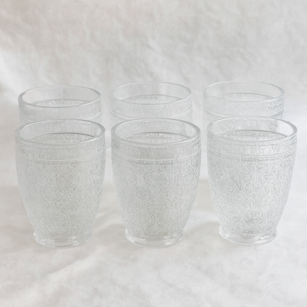 Water Glasses Set of 6 - 250ml