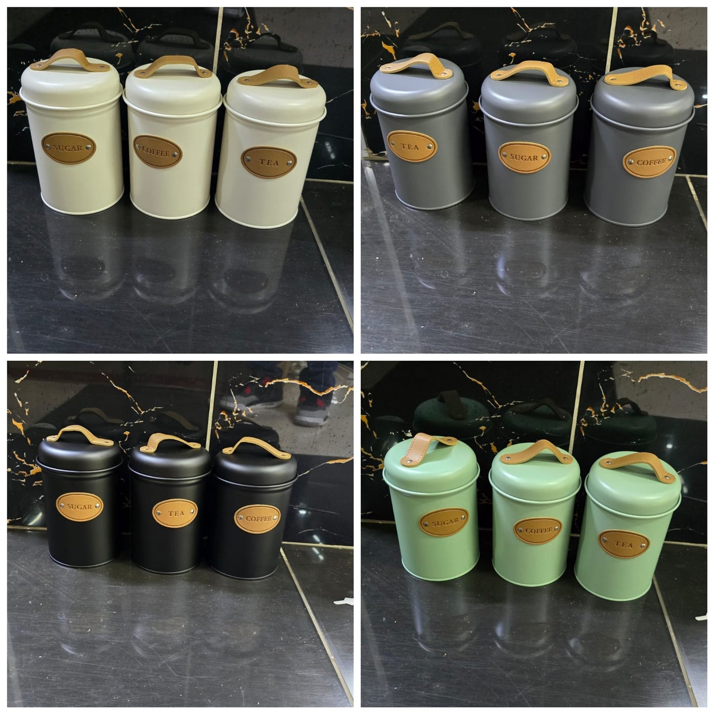 Elegant Premium Canister Set for Kitchen