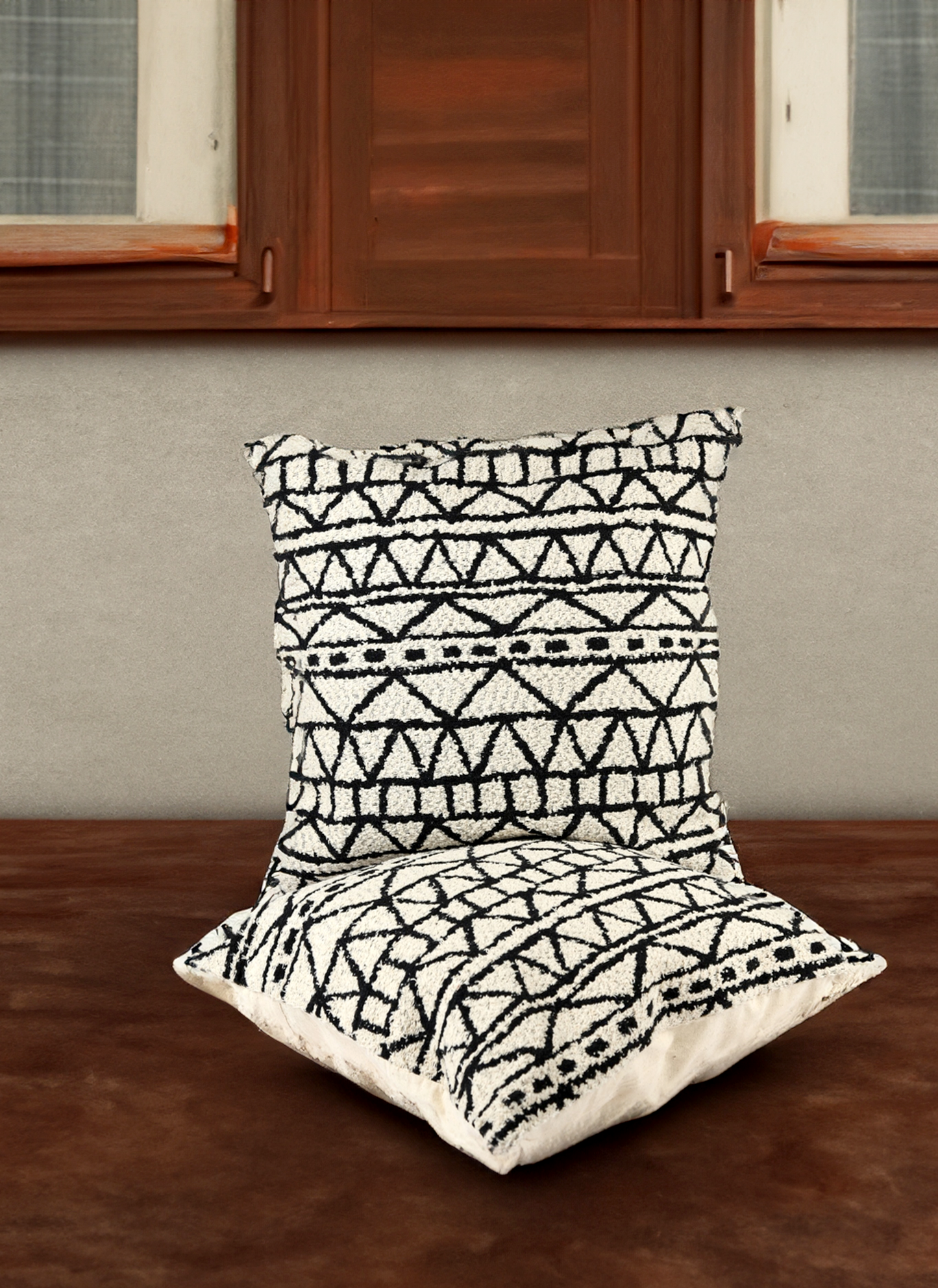 Geometric Cushion Cover