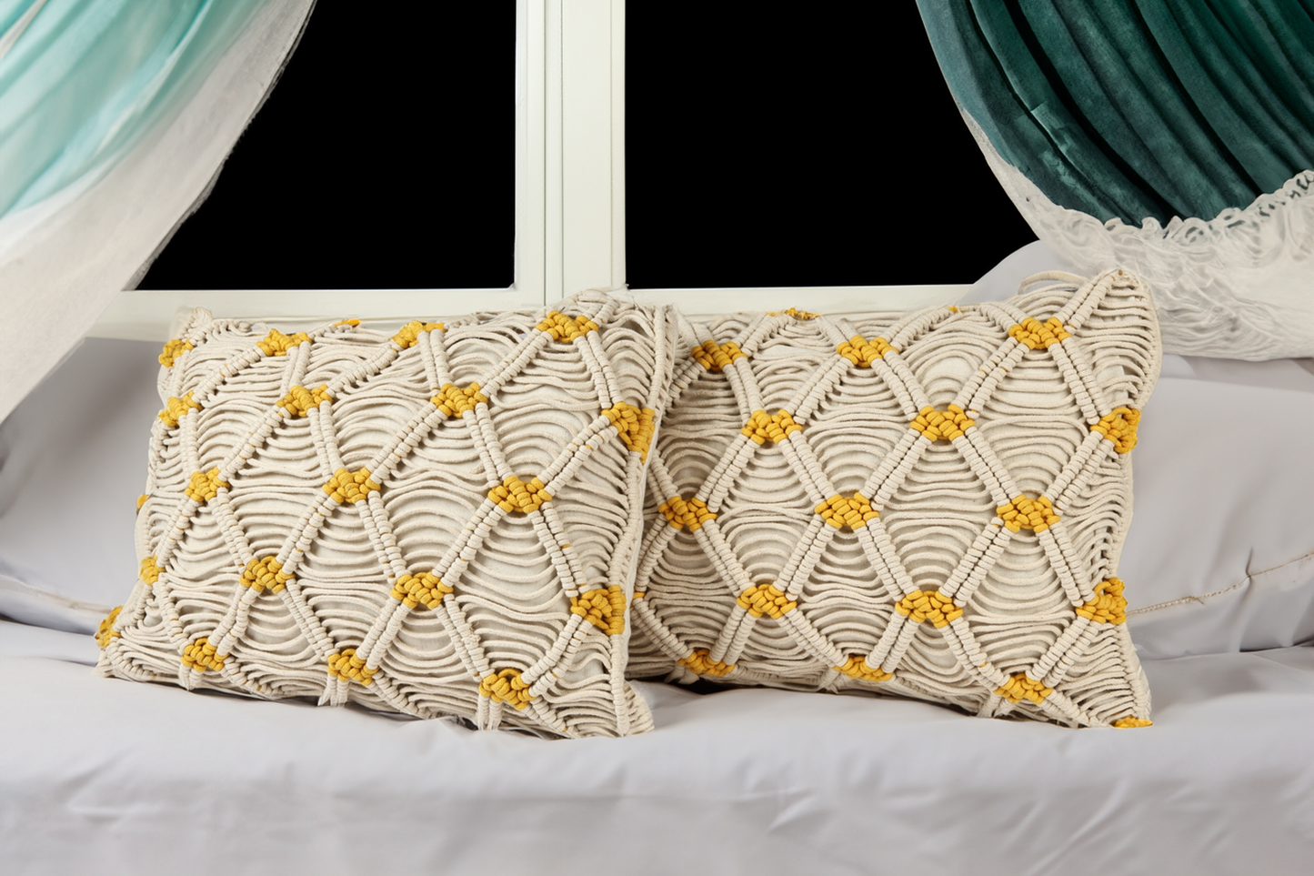 Macrame Bohemian Cushion Cover