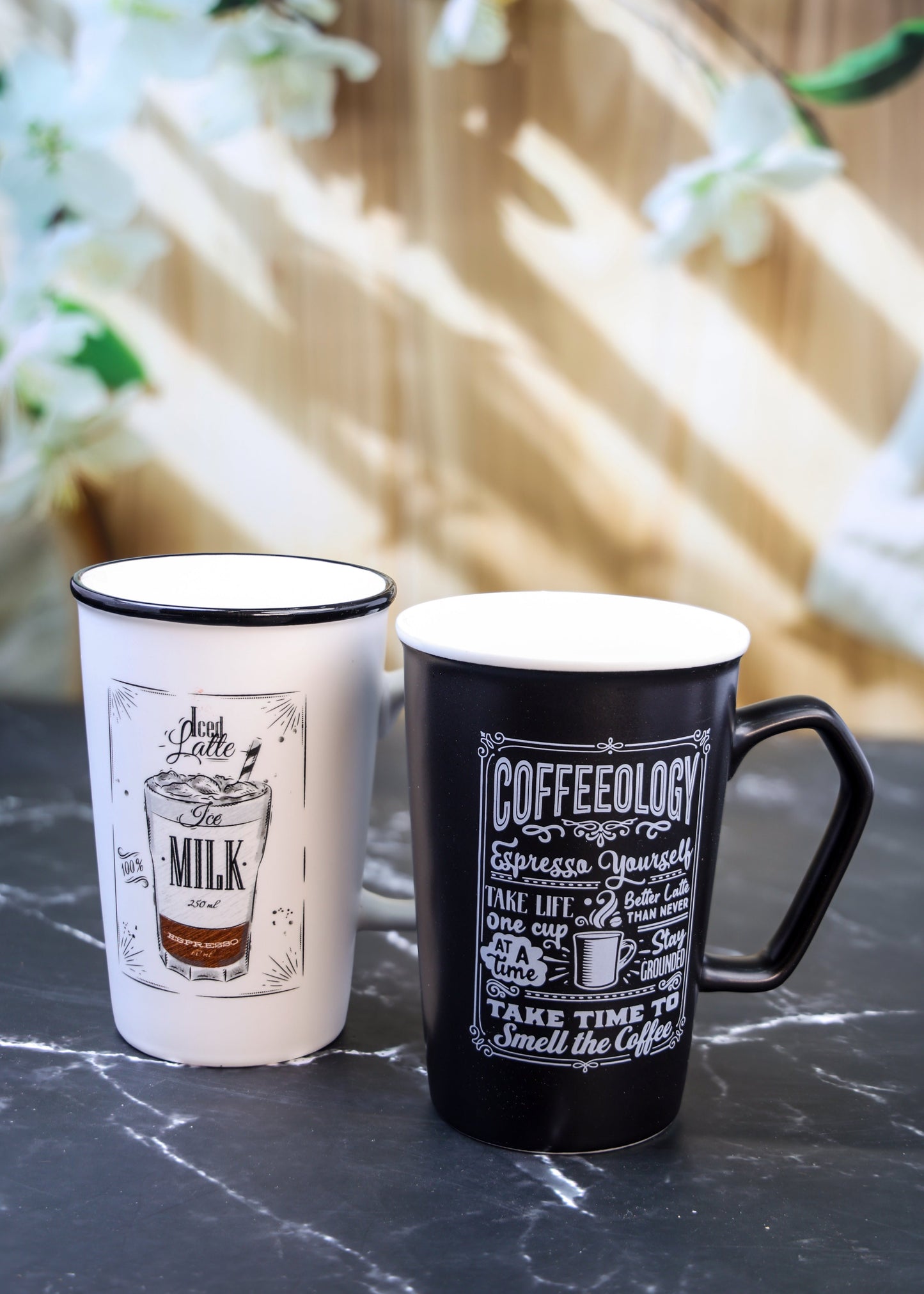 Vintage Cafe Latte Mug