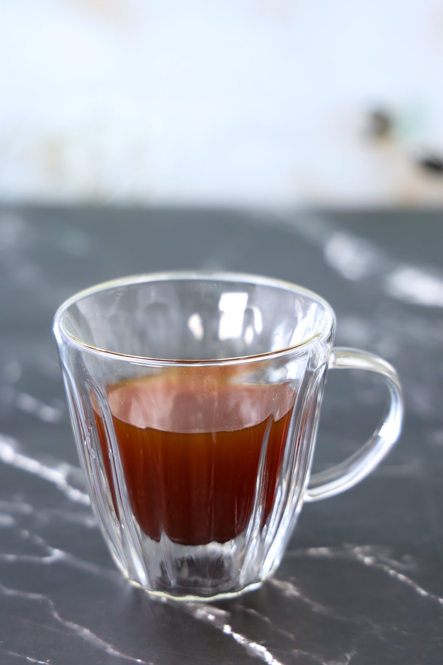 CRYSTAL CLARITY DOUBLE-WALLED COFFEE GLASS