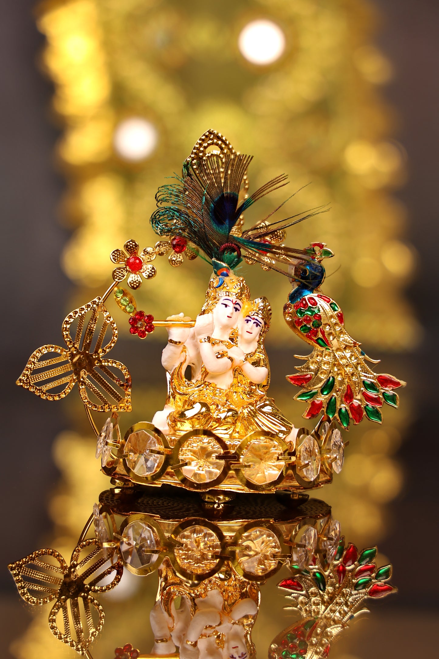 Peacock Diamonds-Radhe Krishna