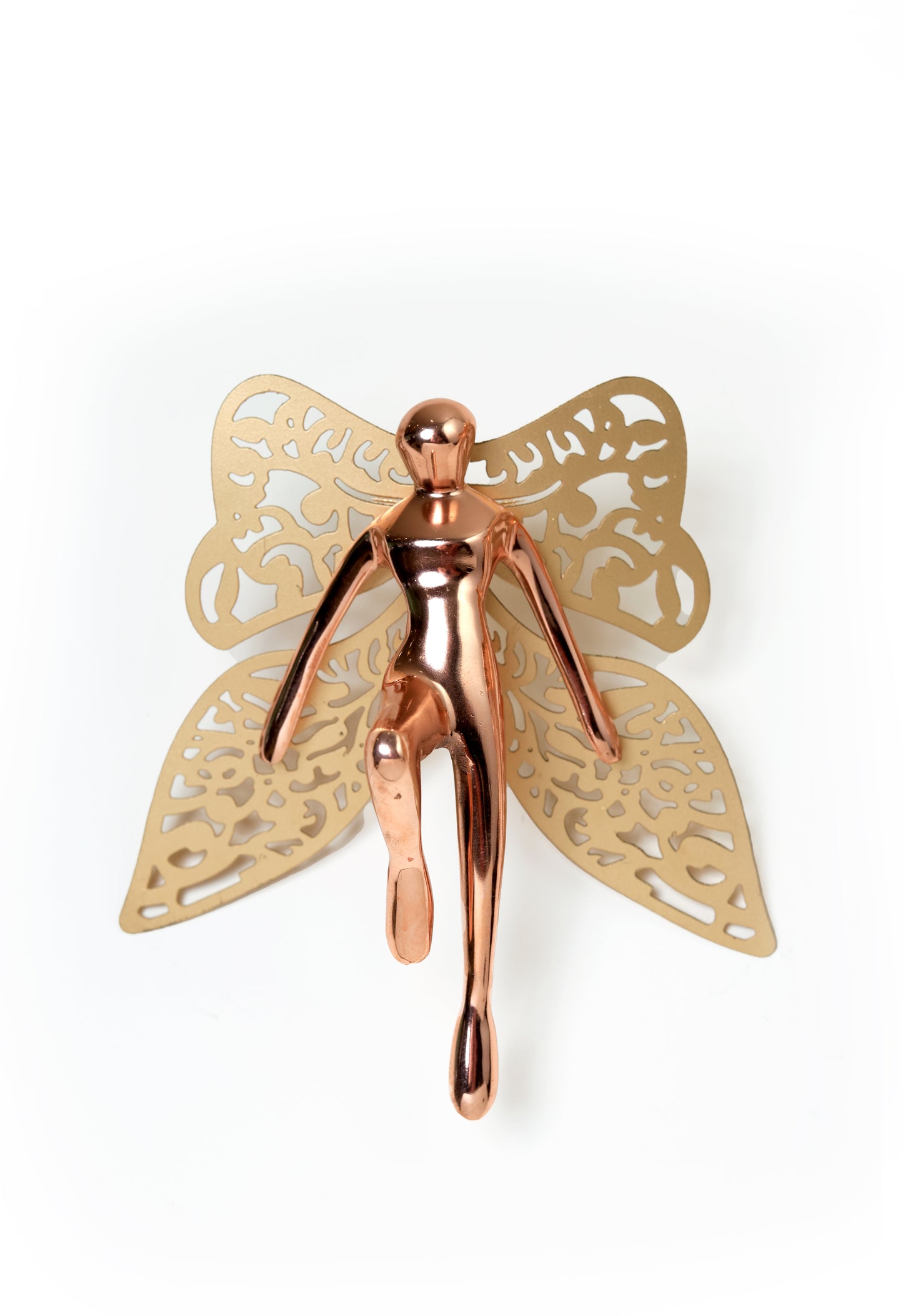 Butterfly man wallhanging. Set of 2