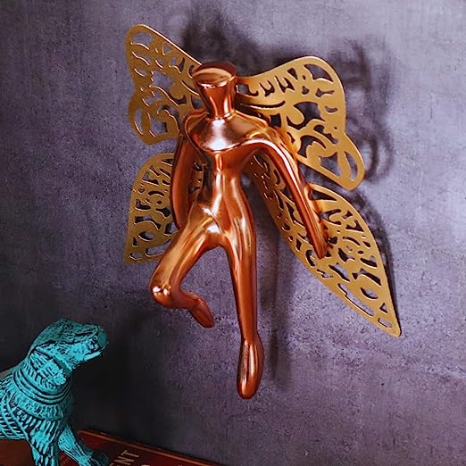 Butterfly man wallhanging. Set of 2