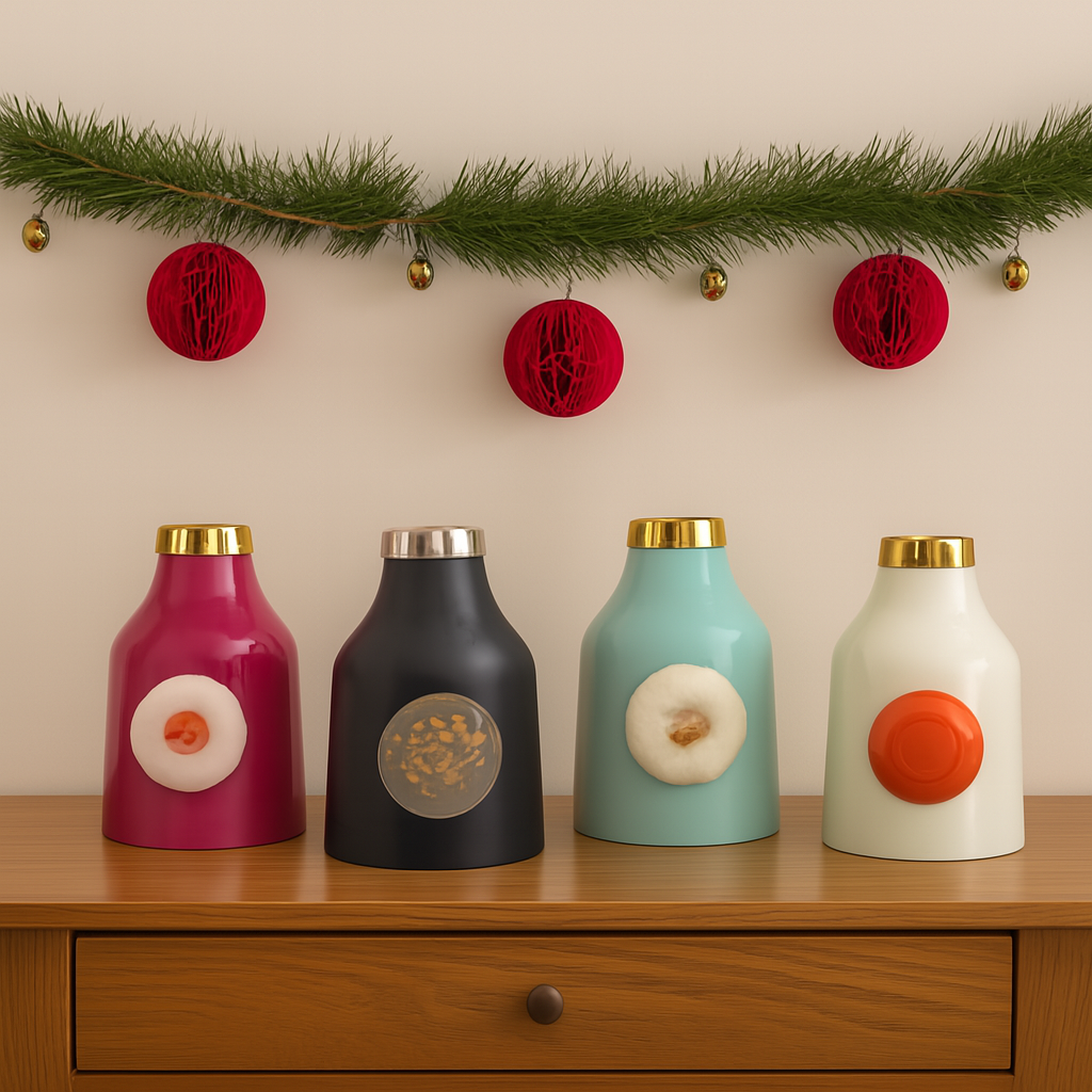 Decorative Metal Vases