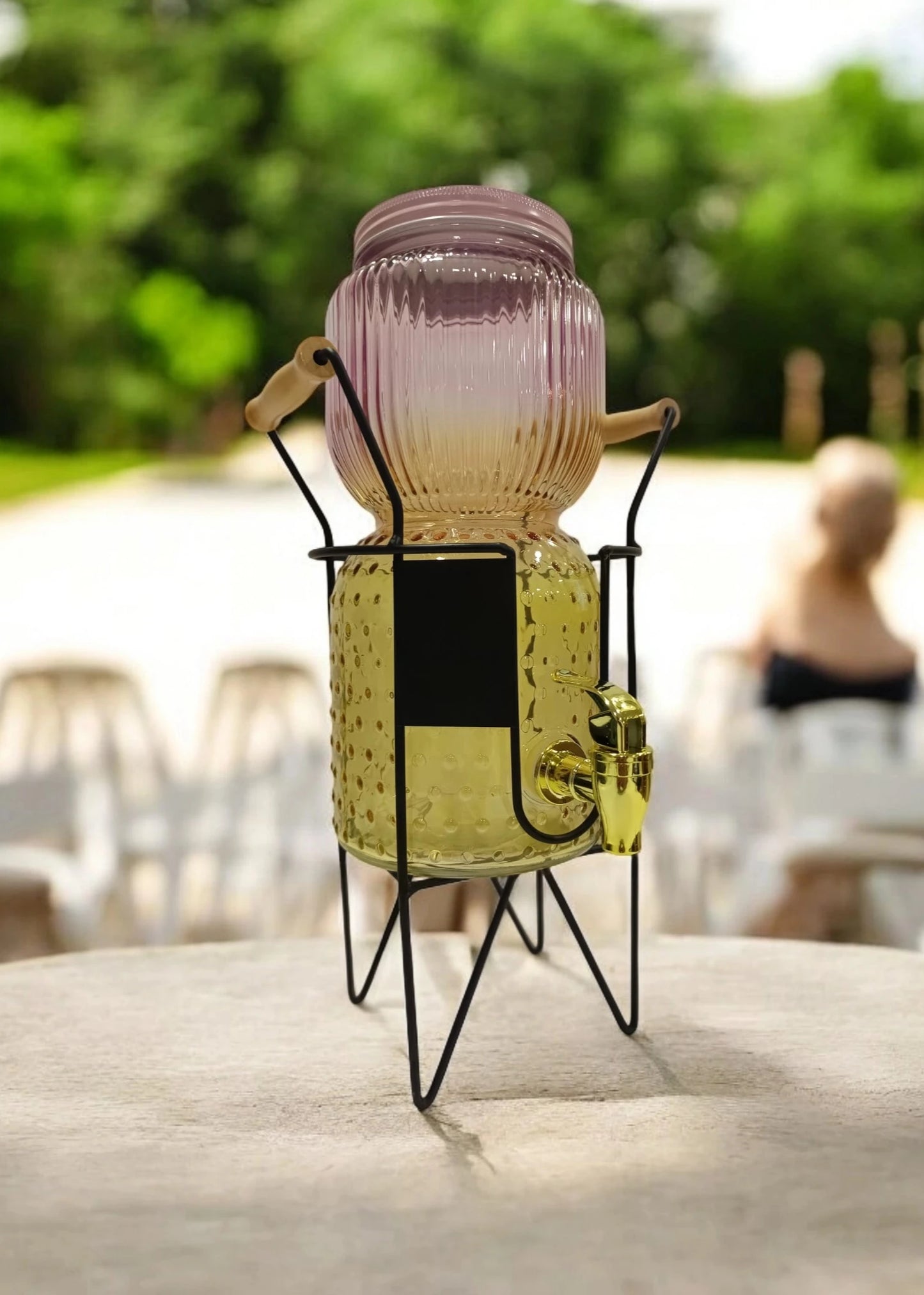 Severine Woven Drink Dispenser