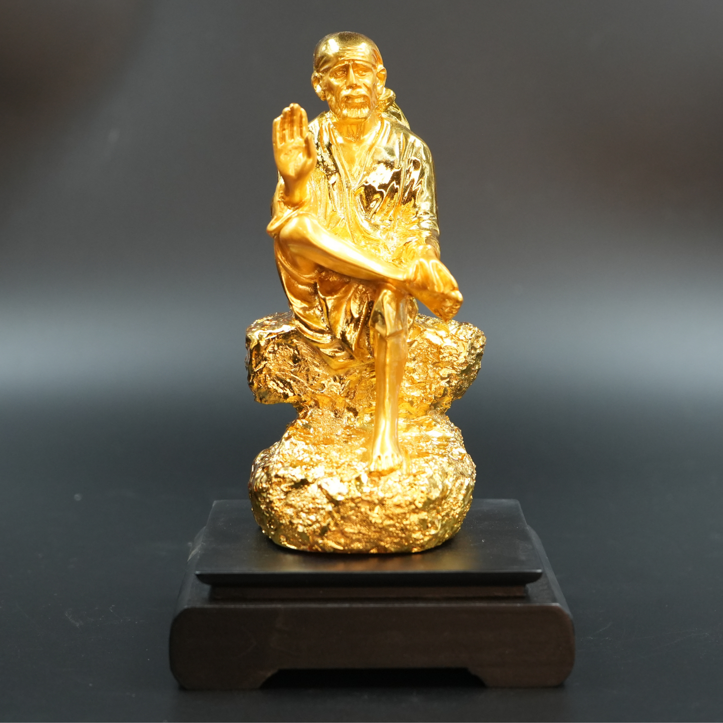 Golden Shirdi Sai Baba Idol