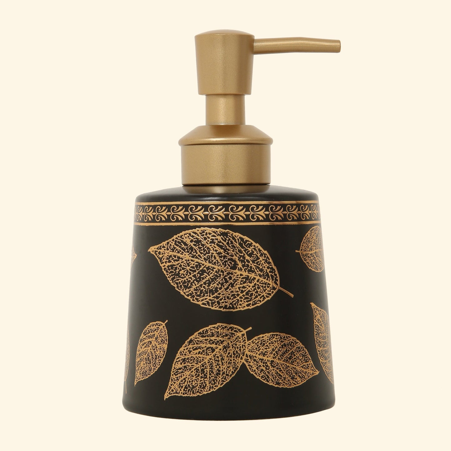 Black & Gold Marble Soap Dispenser