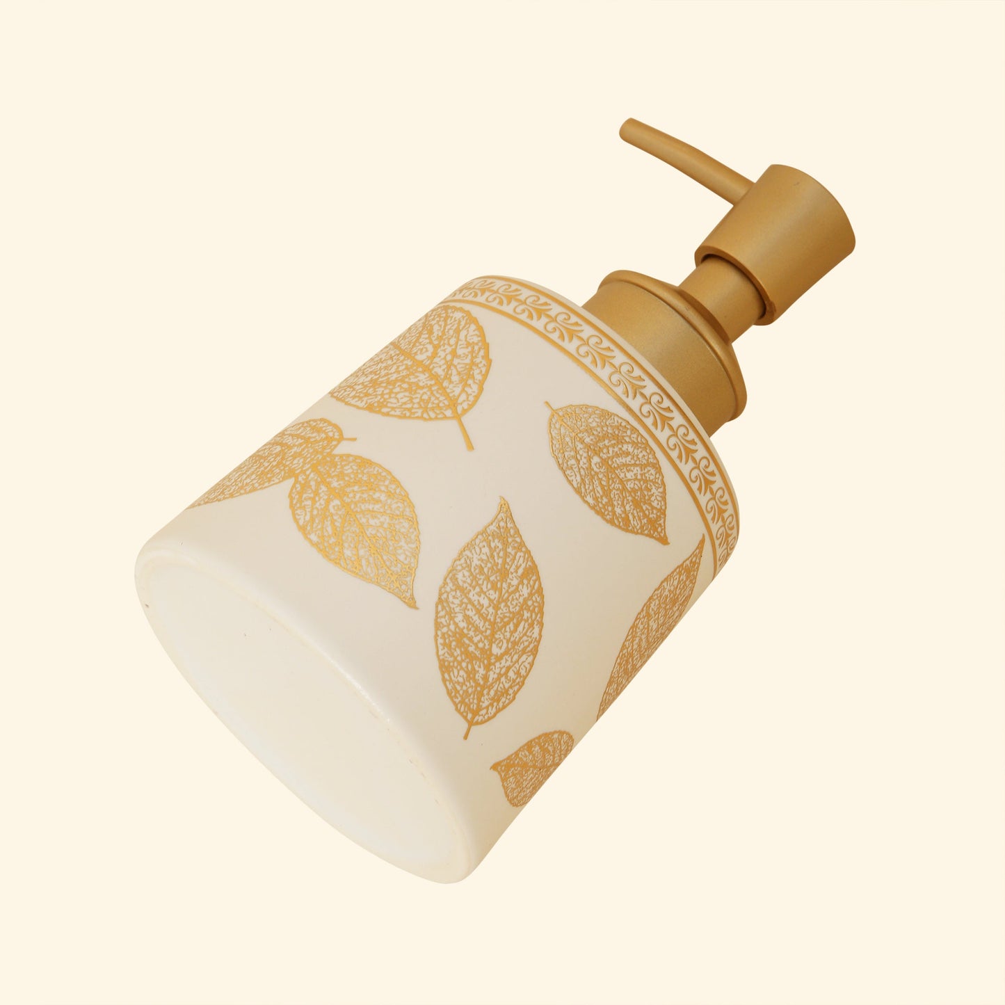 Black & Gold Marble Soap Dispenser