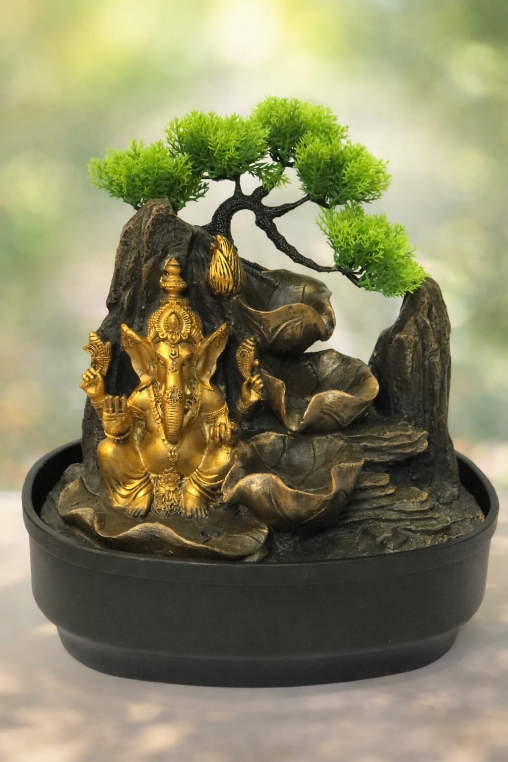 Ganesha Serenity Bonsai Fountain