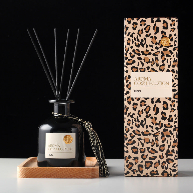 Aromatherapy Essential Oil Set, 230ml Black Bottle, Black Amber/Fig, High Quality Home Fragrance, Ornaments