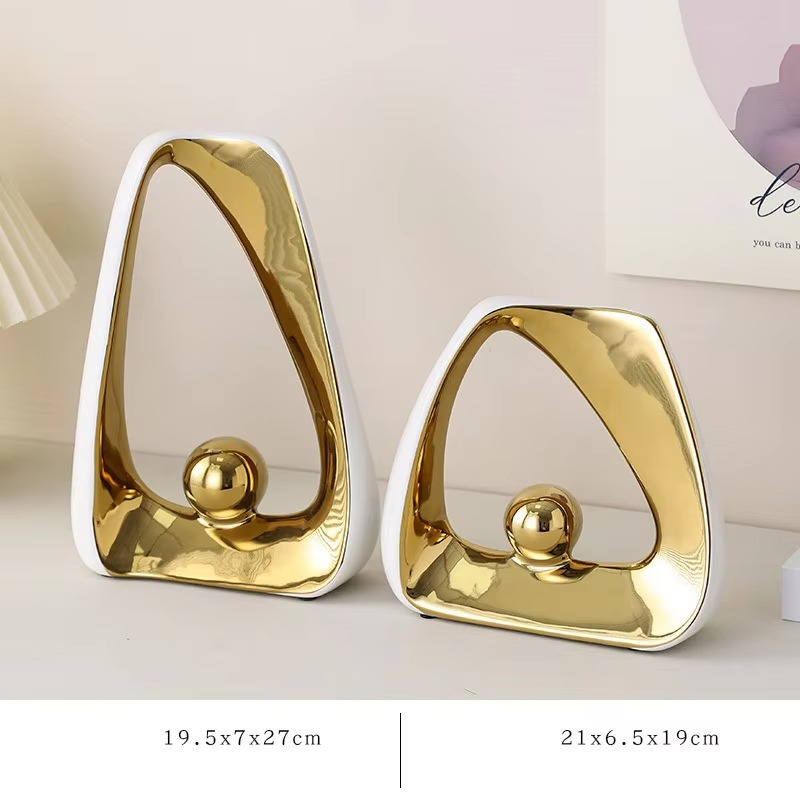 White Decorative Sculpture