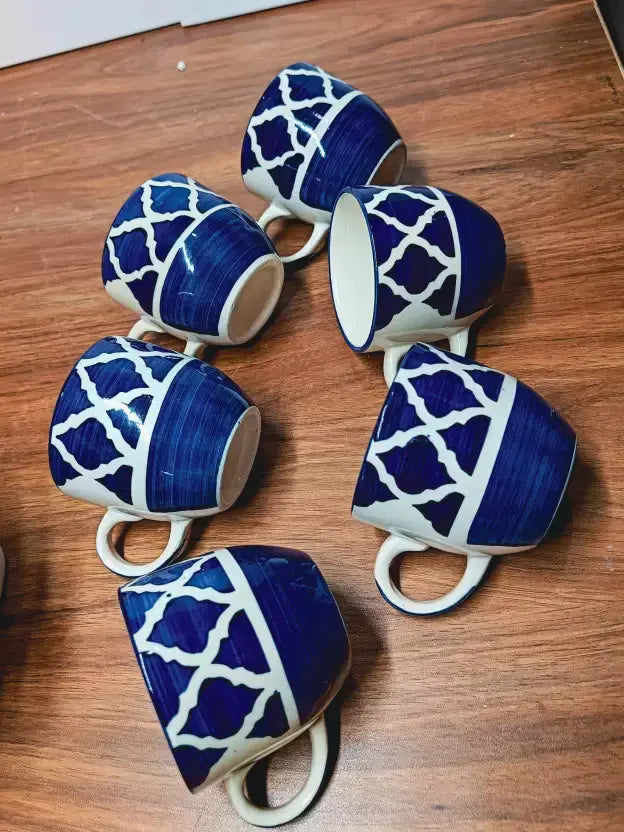 Mughal Design Cup set of 6