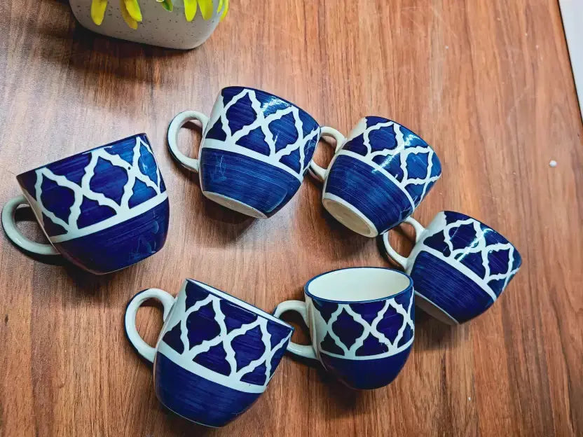 Mughal Design Cup set of 6