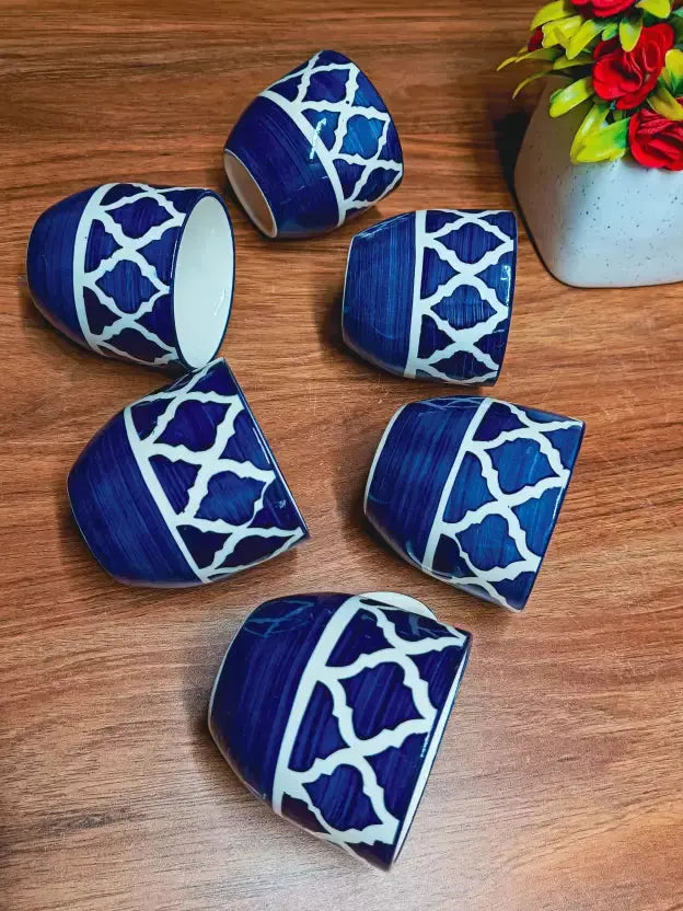 Mughal Design Cup set of 6