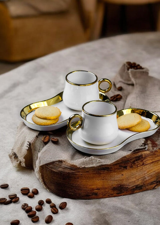 ELEGANCE GOLD RIMMED ESPRESSO