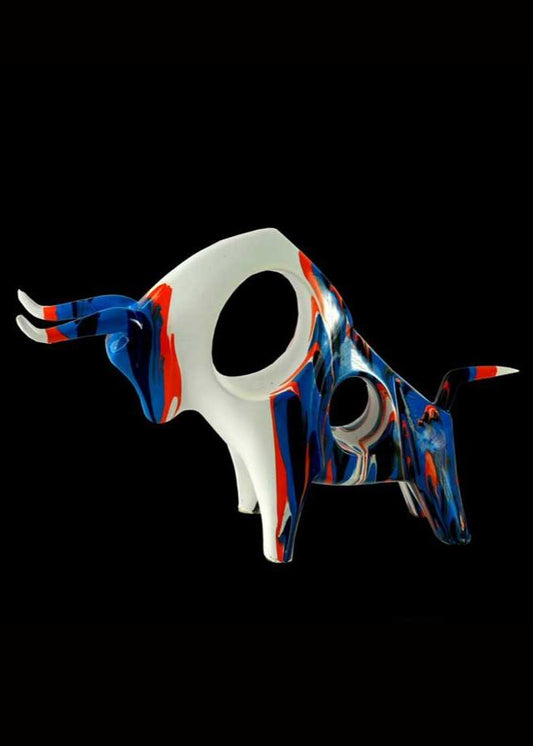 Creative Cow Statue Animal Bull Sculpture Ornament