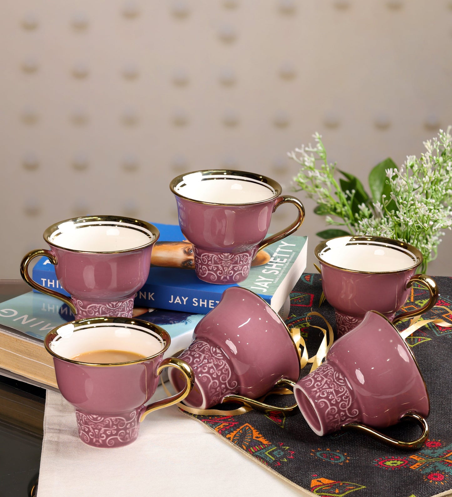 🎁 Emerald Elegance Tea Set (Discount)