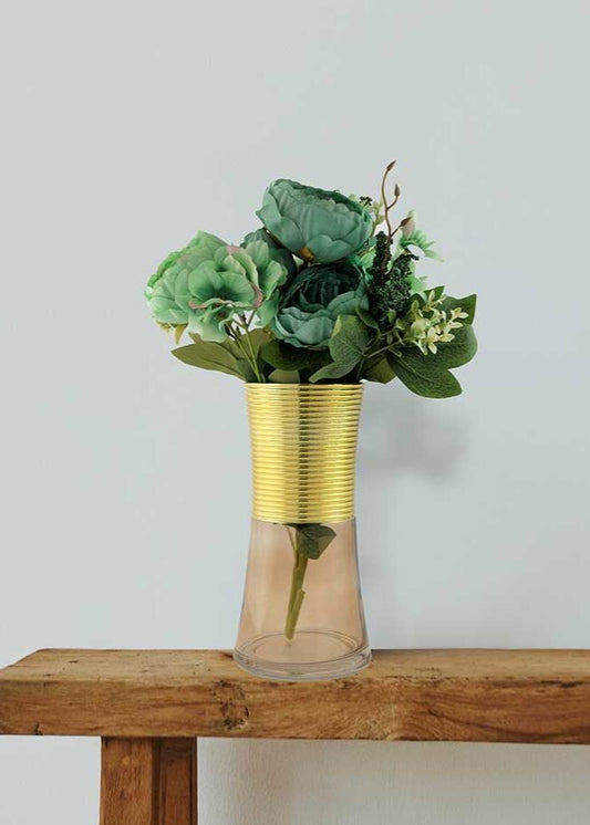 🎁 Glass Vase for Flower Plants (Discount)