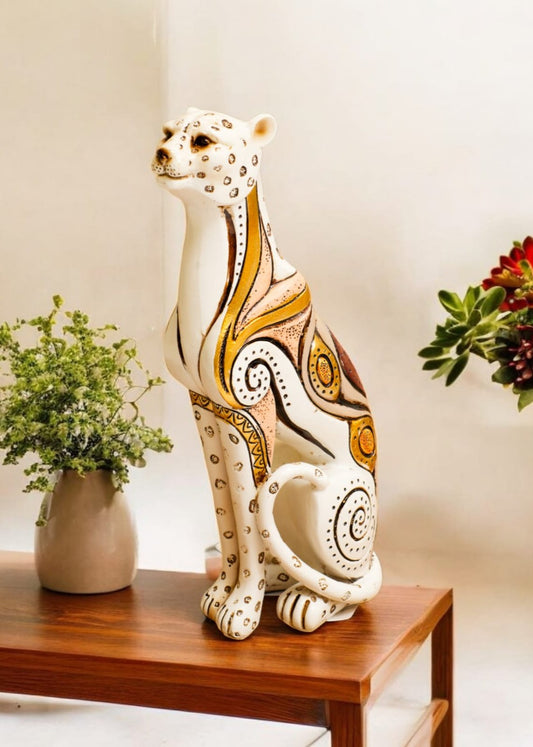 🎁 ARTISTIC LEOPARD FIGURINE (Discount)
