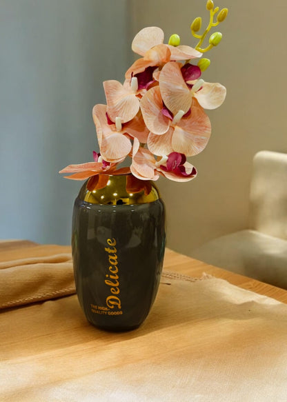 DELICATE BLOOM CERAMIC VASE-MEDIUM