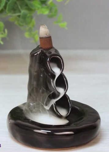 Bamboo Waterfall Backflow Incense Burner