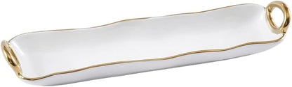 White Ceramic Serving Platter