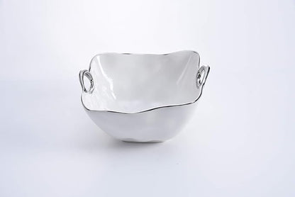White Ceramic Serving Platter