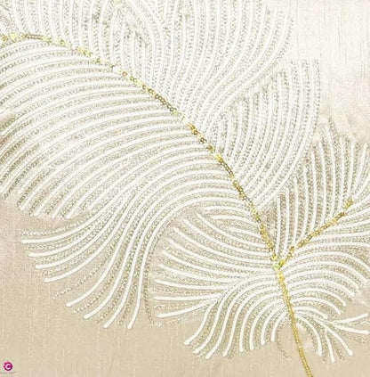 Decorative Embroidery | Premium Tufted Cushion Cover in 16x16 inches(set of 5)