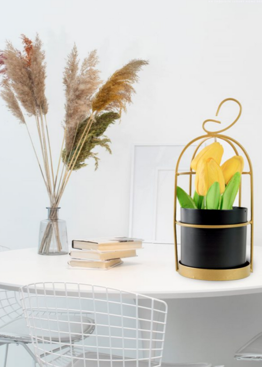 Cage Flower Pot