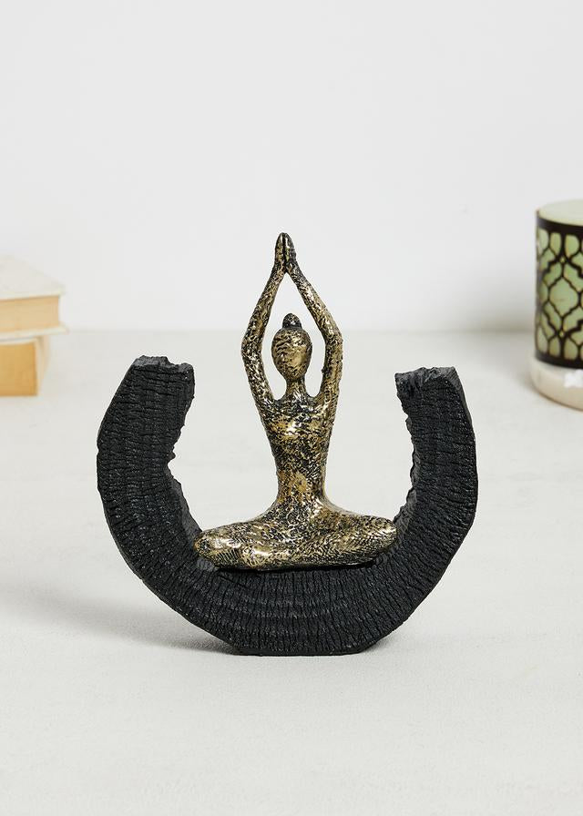 Modern Yoga Figurine