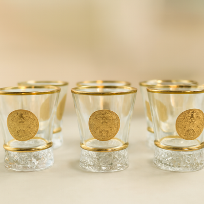 Versace Medusa Madness Oro drink glass set of 6