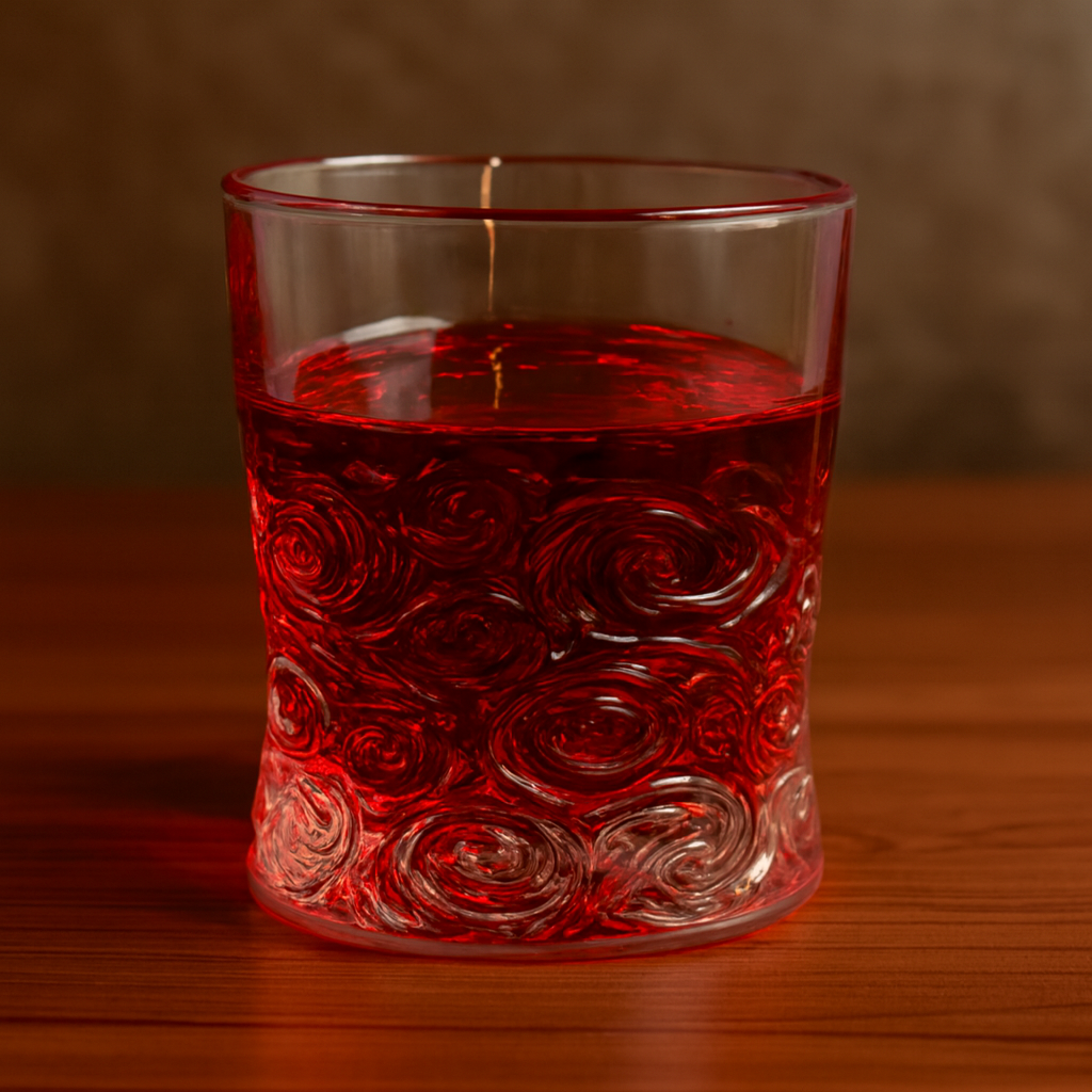 Swirl Textured Glass Tumbler Set of 6